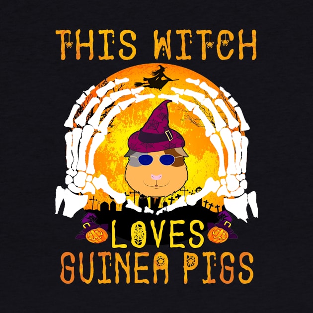 This Witch Loves Guinea Pigs Halloween (98) by Uris